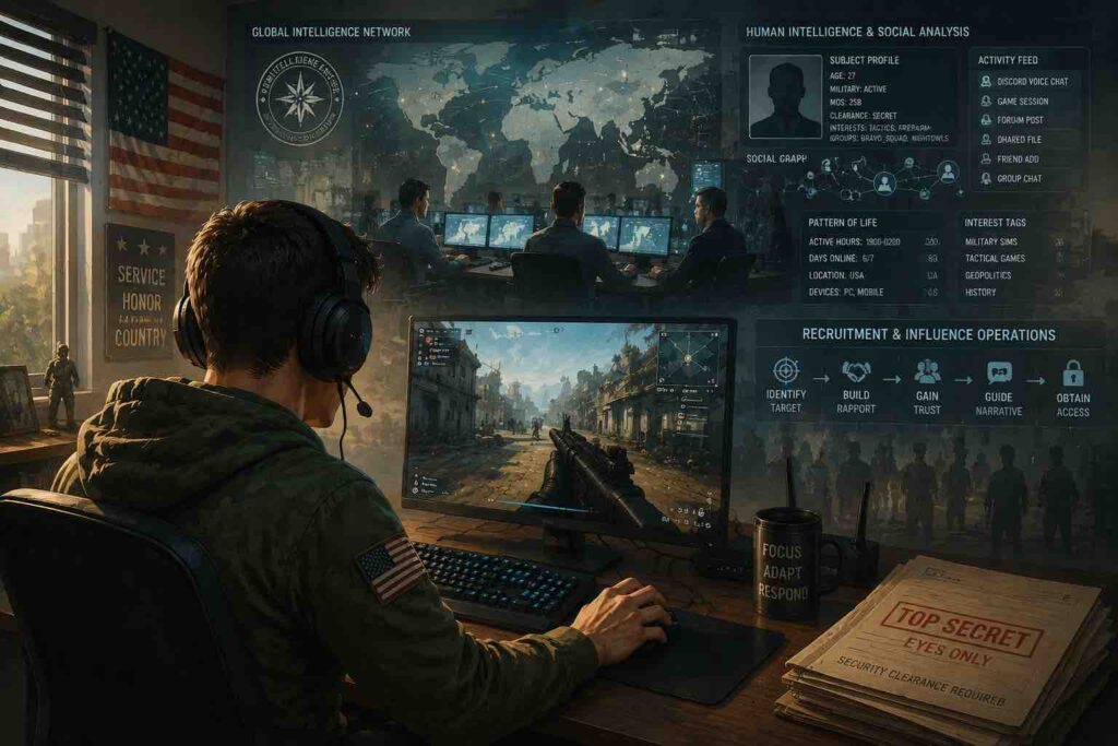 Видеоигры — новый инструмент для разведки